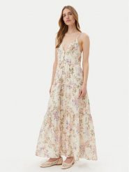 TWINSET Sukienka letnia 251TT2150 Kolorowy Loose Fit. Sukienki damskie Twinset, na lato, bez wzorów, z bawełny, bez kołnierzyka, bez ramiączek. Za 869.99 zł.