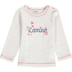 Koszulka w kolorze beżowym. Brązowe koszulki dziewczęce Lamino, s, bez wzorów, z materiału, bez ramiączek. W wyprzedaży za 22.95 zł.