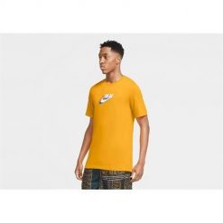 Koszulka sportowa męska Nike Giannis Swoosh Freak Dri-fit. Żółte t-shirty sportowe męskie Nike, m, z bawełny, bez ramiączek, dri-fit (nike). Za 236.00 zł.