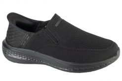 Buty sportowe Sneakersy męskie, Slip-Ins: Slade - Deacon. Czarne buty sportowe na co dzień męskie Skechers, z materiału, bez zapięcia, trekkingowe. Za 339.99 zł.