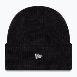 Czapka zimowa New Era Ne Wide Beanie. Czarne czapki zimowe damskie New Era. Za 129.99 zł.