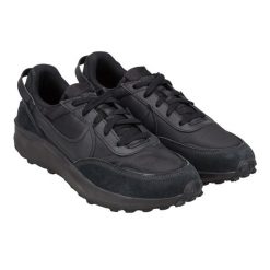 Męskie Skórzane Buty Treningowe Waffle. Czarne buty fitness męskie Nike, trekkingowe. Za 383.00 zł.