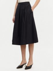 MAX&Co. Spódnica trapezowa Oca 2516101012200 Granatowy Regular Fit. Niebieskie spódniczki damskie MAX&Co., bez wzorów, z syntetyku, trapezowe. Za 409.99 zł.
