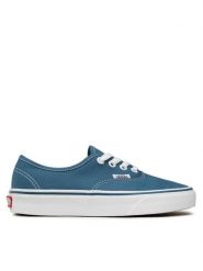 Vans Tenisówki Authentic VN-0 EE3NVY Niebieski. Niebieskie trampki i tenisówki damskie Vans, bez wzorów, z materiału. Za 179.99 zł.