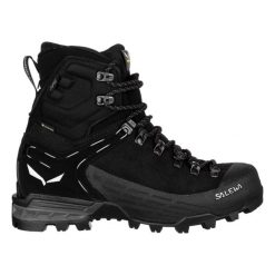 Damskie buty trekkingowe Salewa Ortles Ascent Mid Gtx. Czarne obuwie trekkingowe damskie Salewa, na zimę. Za 1,464.00 zł.