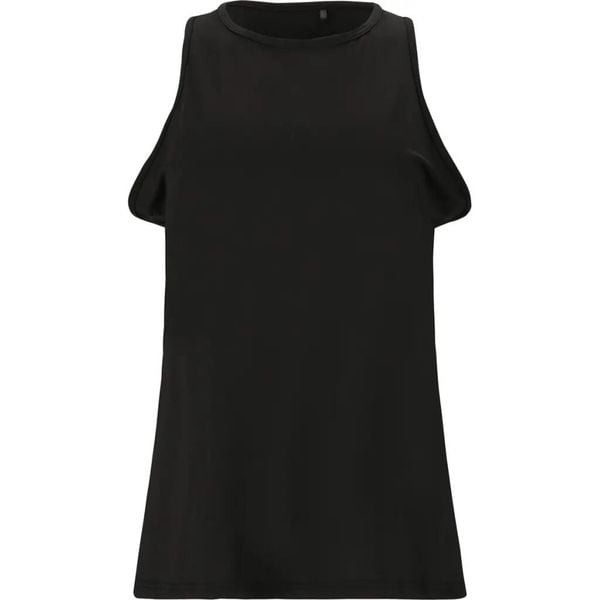 Damski tank top Elite Lab LAB. Czarne topy damskie ELITE LAB, bez wzorów, bez kołnierzyka. Za 97.00 zł.