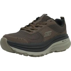 Buty SKECHERS 237818S MAX CUSHIONING ZIRRUS Brązowy. Brązowe buty fitness męskie Skechers, z syntetyku, bez zapięcia, na fitness i siłownię. Za 305.99 zł.