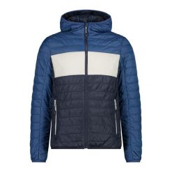 Kurtka z kapturem CMP. Czarne kurtki męskie CMP, bez wzorów, z puchu, sportowe, z kapturem. Za 403.50 zł.