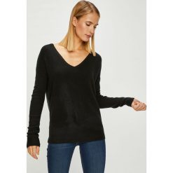 Review - Sweter. Czarne swetry klasyczne damskie Review, s, z bawełny, bez kołnierzyka. W wyprzedaży za 79.90 zł.