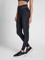 Damskie legginsy ze średnim stanem Hummel TE Christel. Czarne legginsy damskie HUMMEL, xs, bez wzorów, z dzianiny. Za 184.00 zł.