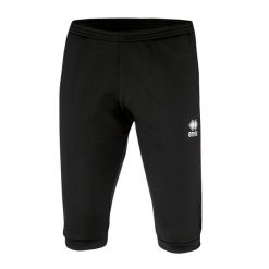Spodnie Bermudy 3/4 Errea Penck Czarne Dorosłych. Czarne spodnie sportowe męskie ERREA, bez wzorów, z materiału, sportowe. Za 167.99 zł.
