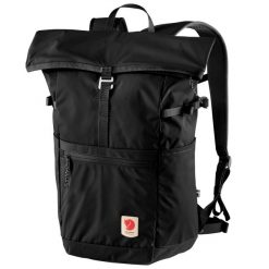 Plecak miejski High Coast Foldsack 24. Czarne plecaki damskie Fjällräven, bez wzorów. Za 529.99 zł.