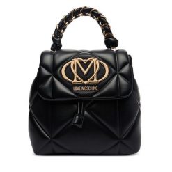 Plecak LOVE MOSCHINO. Czarne plecaki damskie Love Moschino, bez wzorów. Za 1,119.00 zł.