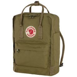 Plecak miejski Fjallraven Kanken - foliage green. Zielone plecaki damskie Fjällräven, bez wzorów. Za 329.99 zł.