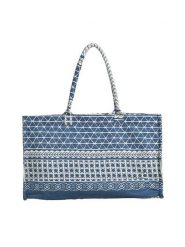 BLE Shopper bag w kolorze niebieskim - 45 x 35 x 20 cm rozmiar: onesize. Niebieskie shopper bag damskie BLE, bez wzorów, z materiału, na ramię, bez dodatków. Za 55.95 zł.