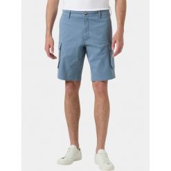 Spodenki cargo Helly Hansen Bryggen. Niebieskie szorty męskie Helly Hansen, bez kołnierzyka. Za 339.00 zł.