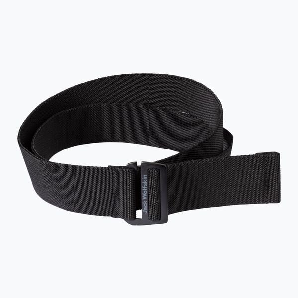 Pasek do spodni Jack Wolfskin Light. Czarne paski męskie Jack Wolfskin, bez wzorów, sportowe. Za 89.99 zł.