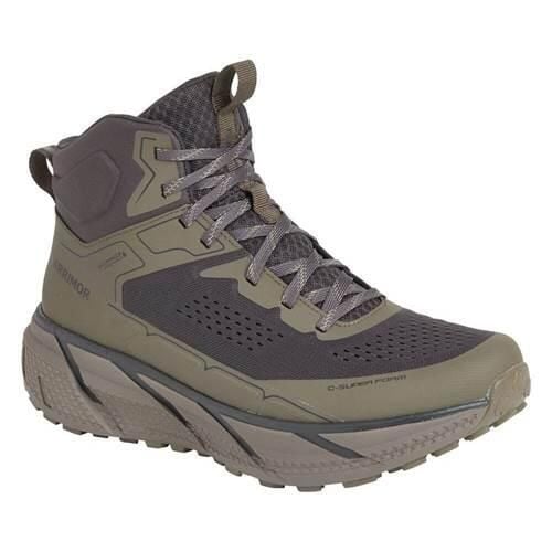 Buty trekkingowe męskie Karrimor Mid K1127-olv. Zielone buty trekkingowe męskie Karrimor, z gumy, za kostkę, bez zapięcia, trekkingowe. Za 629.99 zł.