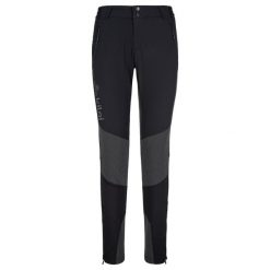 Damskie spodnie outdoorowe Kilpi NUUK-W. Czarne spodnie dresowe damskie Kilpi, xs, bez wzorów, z nylonu. Za 277.46 zł.