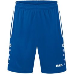 Szorty Jako Allround. Niebieskie szorty damskie Jako, bez wzorów, z materiału. Za 165.50 zł.