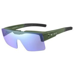 Okulary przeciwsłoneczne fotochromowe z wymiennymi soczewkami. Zielone okulary przeciwsłoneczne męskie WEST BIKING, z gumy. Za 179.60 zł.