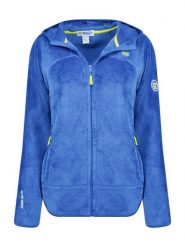 Geographical Norway Kurtka polarowa "Upalood" w kolorze niebieskim rozmiar: XXL. Niebieskie kurtki damskie Geographical Norway, xxl, bez wzorów, z polaru, bez kaptura. Za 101.94 zł.