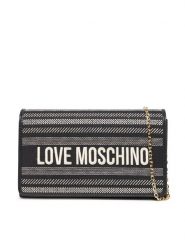LOVE MOSCHINO Torebka JC4241PP0MKO100A Czarny. Czarne torebki klasyczne damskie Love Moschino, bez wzorów, ze skóry, wizytowe, bez kołnierzyka, bez ramiączek. Za 339.99 zł.