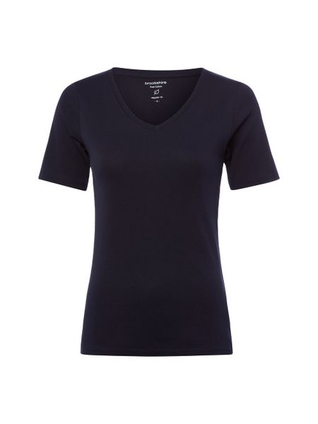 Brookshire Koszulka Kobiety Bawełna niebieski, L. Niebieskie t-shirty damskie brookshire, l, bez wzorów, z bawełny, bez kołnierzyka. Za 59.95 zł.