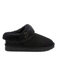 ISLAND BOOT Botki zimowe "Insha" w kolorze czarnym rozmiar: 37. Czarne botki damskie Island Boot, na zimę, bez obcasa, bez zapięcia. Za 100.99 zł.