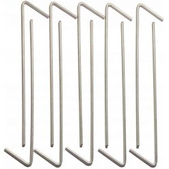 Szpilki do namiotu Enero Camp 15cm kpl 10szt, metal. Szare szpilki ENEROCAMP, bez wzorów, bez obcasa. Za 18.72 zł.