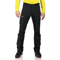 Spodnie narciarskie męskie Schöffel Matrei. Czarne spodnie materiałowe męskie Schöffel, bez wzorów, sportowe. Za 999.99 zł.