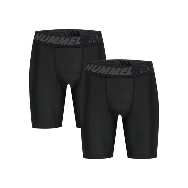 Spodenki na szelkach Hummel TE Topaz (x2). Czarne szorty męskie HUMMEL, xl, z dżerseju, na fitness i siłownię. Za 177.00 zł.