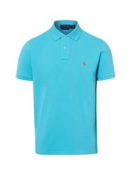 Polo Ralph Lauren koszulka polo Mężczyźni Bawełna niebieski, M. Niebieskie koszulki polo męskie Polo Ralph Lauren, m, bez wzorów, z bawełny, bez ramiączek. Za 479.95 zł.