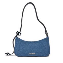 Torebka JACQUEMUS. Niebieskie torebki klasyczne damskie JACQUEMUS, bez wzorów, bez dodatków. Za 2,699.00 zł.