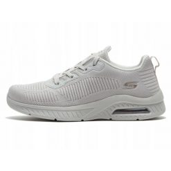 Buty Damskie Skechers Bobs 117378-Nat Beżowe Niskie Lekkie Sportowe 39,5. Brązowe buty sportowe na co dzień damskie Skechers, bez wzorów. Za 279.00 zł.