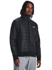 Under Armour Kurtka "Launch" w kolorze czarnym do biegania rozmiar: L. Czarne kurtki outdoor męskie Under Armour, l, bez wzorów, bez kaptura. Za 391.59 zł.