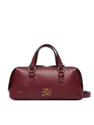 KARL LAGERFELD Torebka B4W30206 Bordowy. Czerwone torebki klasyczne damskie Karl Lagerfeld, bez wzorów, ze skóry, bez dodatków. Za 1,299.00 zł.