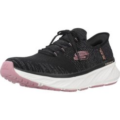Buty SKECHERS SLIP-INS EDGERIDE Czarny. Czarne obuwie trekkingowe damskie Skechers. Za 349.99 zł.