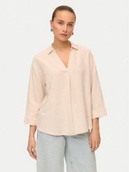 Vero Moda Bluzka Linn 10310759 Beżowy Loose Fit. Brązowe bluzki damskie Vero Moda, m, bez wzorów, z wiskozy, bez ramiączek. Za 169.99 zł.