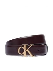 Calvin Klein Torebka Round Ck Buckle 30Mm Belt Smooth LV04F7074G Kremowy. Białe torebki klasyczne damskie CALVIN KLEIN, bez wzorów, ze skóry, bez dodatków. Za 249.99 zł.