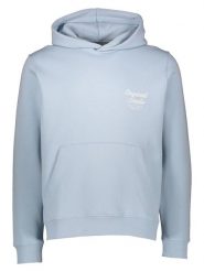 Jack & Jones Bluza "Norrebro" w kolorze błękitnym rozmiar: XL. Niebieskie bluzy z kapturem męskie Jack & Jones, xl. Za 96.37 zł.