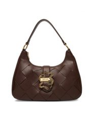 Just Cavalli Torebka 80RA4BM5 ZSD88 Brązowy. Brązowe torebki klasyczne damskie Just Cavalli, bez wzorów, ze skóry, bez dodatków. Za 789.99 zł.