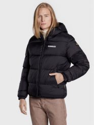 Napapijri Kurtka zimowa Suomi NP0A4GJE Czarny Regular Fit. Czarne kurtki męskie Napapijri, na zimę, m, bez wzorów, z syntetyku, bez kaptura. Za 869.99 zł.