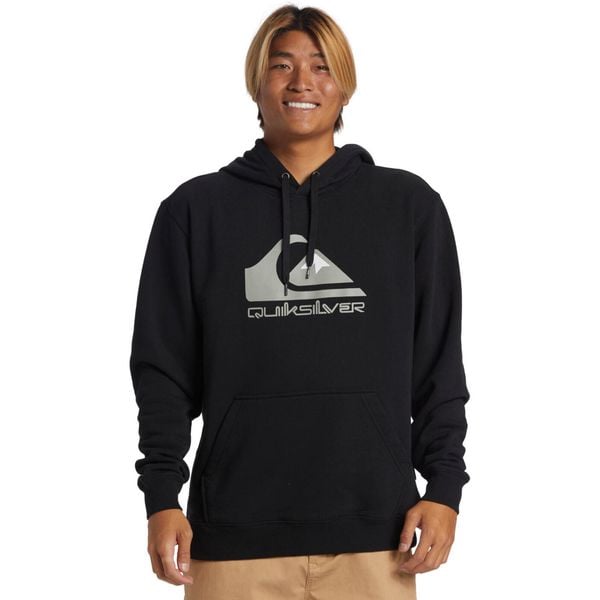 Bluza z kapturem dla Mężczyzn BIG LOGO Czarny. Czarne bluzy z kapturem męskie Quiksilver, m, z bawełny. W wyprzedaży za 262.30 zł.