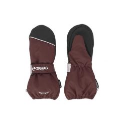 Rękawiczki pięciopalczaste Shildon. Fioletowe rękawiczki dziecięce Zigzag, bez ramiączek. Za 170.00 zł.