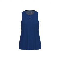 Damski tank top Erima TS. Niebieskie topy damskie Erima, bez wzorów, bez kołnierzyka. Za 102.00 zł.
