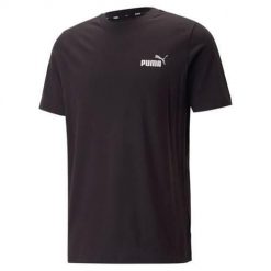 Koszulka sportowa męska Puma Ess 2 Col Small Logo. Czarne t-shirty sportowe męskie Puma, m, z bawełny, bez ramiączek, trekkingowe. W wyprzedaży za 96.70 zł.