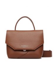 Emporio Armani Torebka EW005672 AF29459 U6124 Brązowy. Brązowe torebki klasyczne damskie Emporio Armani, bez wzorów, ze skóry, bez dodatków. Za 2,149.00 zł.