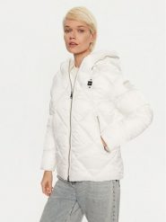 Blauer Kurtka puchowa 24WBLDC02273 Biały Regular Fit. Białe kurtki damskie Blauer, xl, bez wzorów, z puchu, bez kaptura. Za 1,189.00 zł.