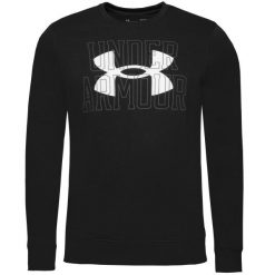 Koszulka z długim rękawem Męska Logo Crew. Białe t-shirty sportowe męskie Under Armour, m, bez ramiączek. W wyprzedaży za 194.80 zł.